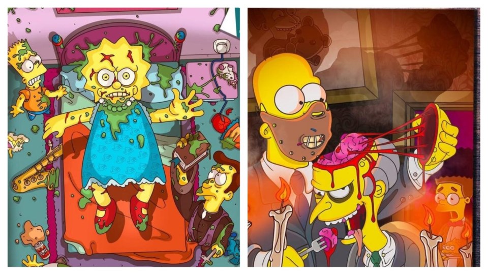 Simpsonovi ve slavných hororech